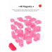 GAN Mirror M Bright Fuchsia UV coated
