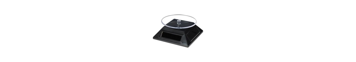 Solar Powered Rotating Display Plate - Standard