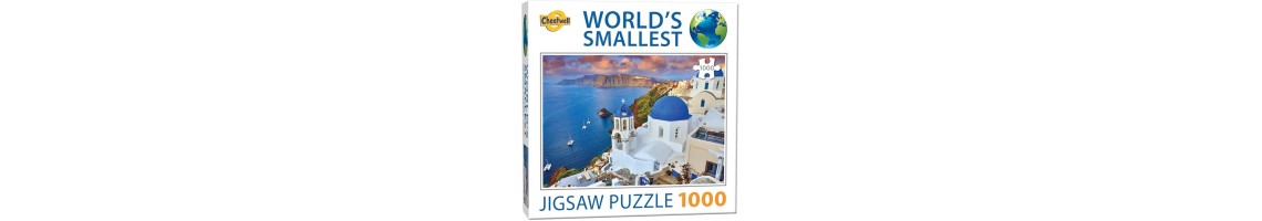 World's Smallest Jigsaw Puzzle - Santorini Island