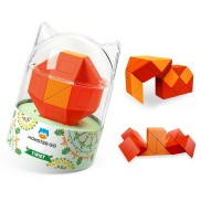 MonsterGo Snake Puzzle, Moe Can ver (Orange&Red)