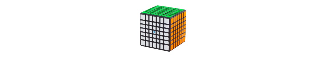 MoYu MFJS MeiLong 7x7 V2 - Black with stickers