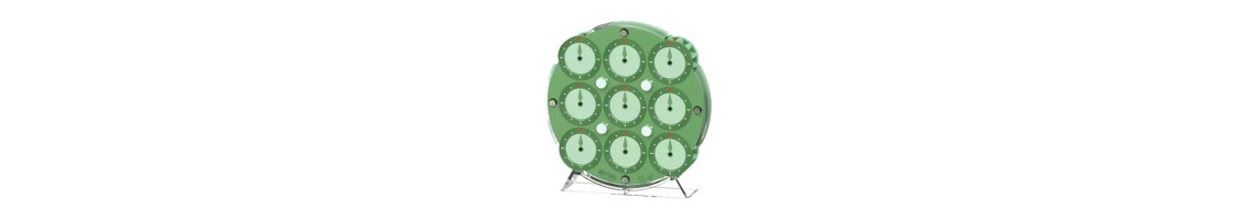 Qiyi Magnetic Clock - 2025 Green Limited Edition